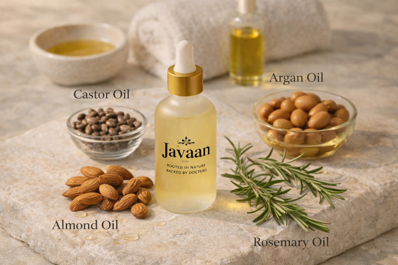 Healthy, strong hair after using Javaan hair oil